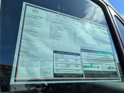 New 2025 Mercedes-Benz Sprinter 2500 image 14