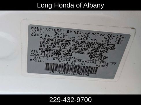Used 2016 Nissan Versa Note FWD image 20