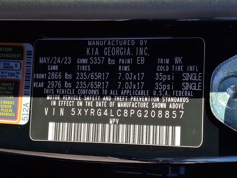 Used 2023 Kia Sorento LX image 28