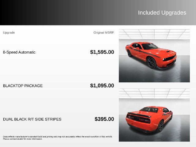 Used 2020 Dodge Challenger R/T w/ Blacktop Package RWD image 4