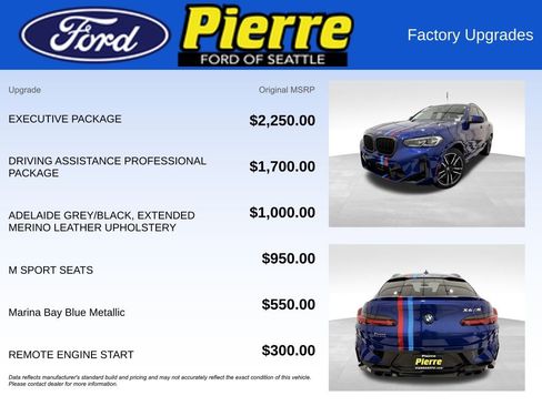 Used 2022 BMW X4 M w/ Executive Package image 13