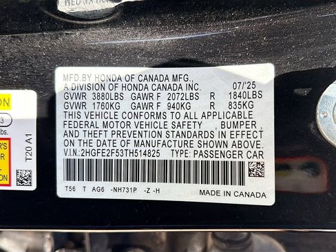 Used 2026 Honda Civic Sport image 29