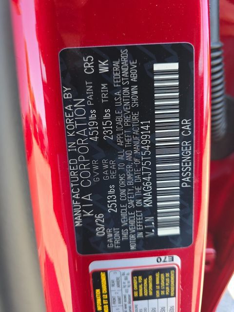 New 2026 Kia K5 GT-Line AWD/4WD image 26