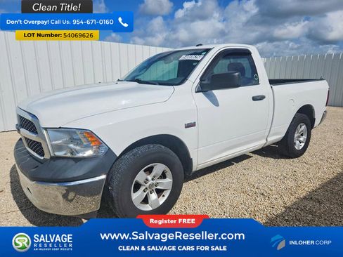 Used 2018 RAM 1500 Tradesman w/ Popular Equipment Group RWD image 1