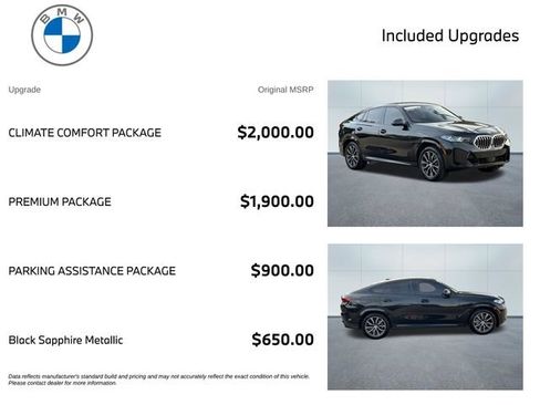 Used 2025 BMW X6 xDrive40i AWD/4WD image 3