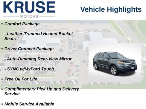 Used 2015 Ford Explorer XLT w/ Equipment Group 202A AWD/4WD image 17