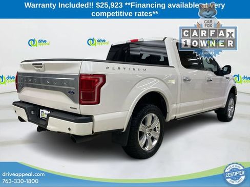 Used 2015 Ford F150 Platinum w/ Equipment Group 701A Luxury AWD/4WD image 5