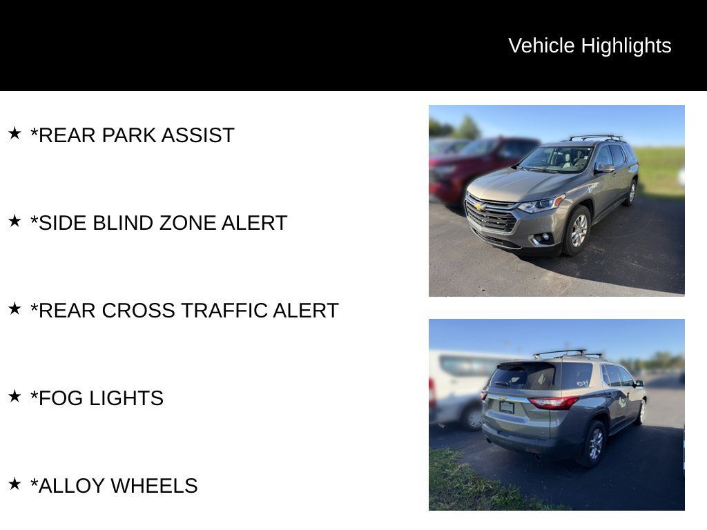 Used 2019 Chevrolet Traverse LT w/ LPO, 'HIT The Road' Package AWD/4WD image 11