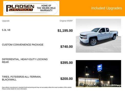 Used 2017 Chevrolet Silverado 1500 Custom w/ Custom Convenience Package AWD/4WD image 14