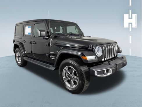 Used 2021 Jeep Wrangler Unlimited Sahara image 1