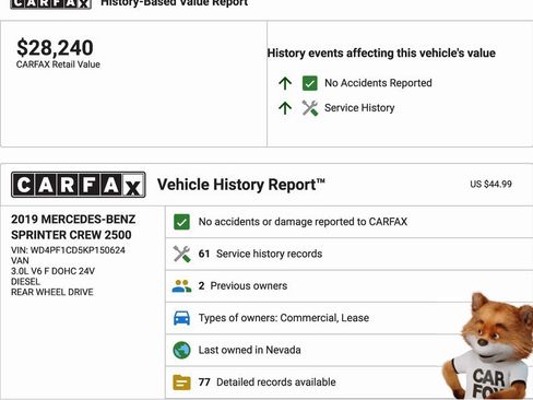 Used 2019 Mercedes-Benz Sprinter 170 image 21