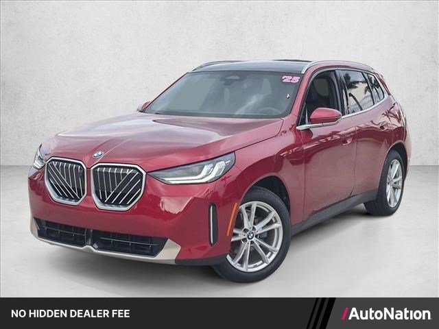 Certified 2025 BMW X3 xDrive30i w/ Premium Package AWD/4WD image 1