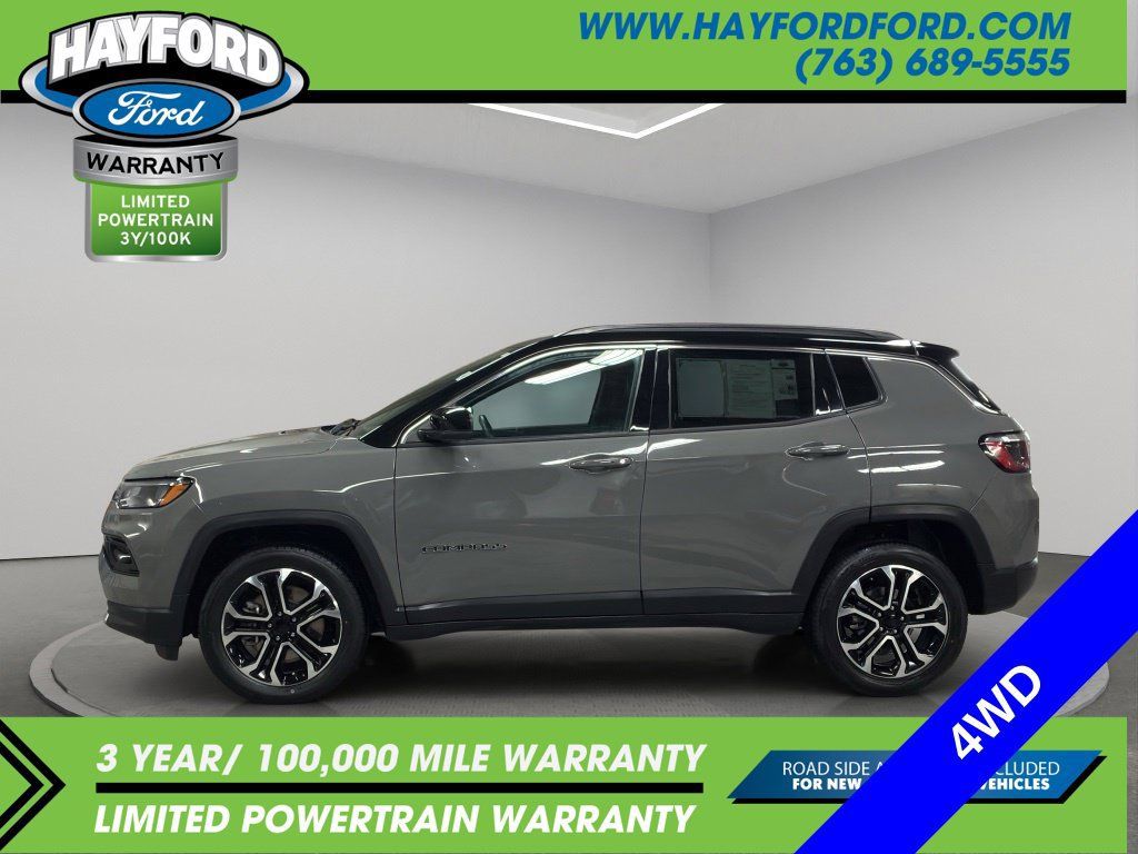 Used 2024 Jeep Compass Limited AWD/4WD image 2