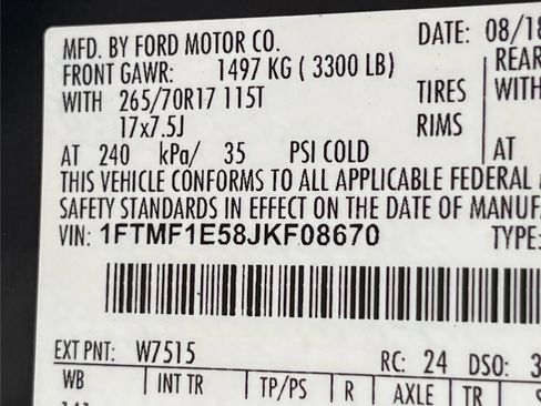 Used 2018 Ford F150 XL AWD/4WD image 16