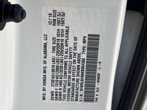 Used 2019 Honda Odyssey Elite image 31