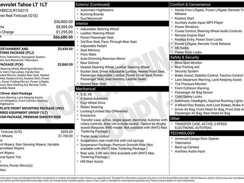 Used 2020 Chevrolet Tahoe LT image 6