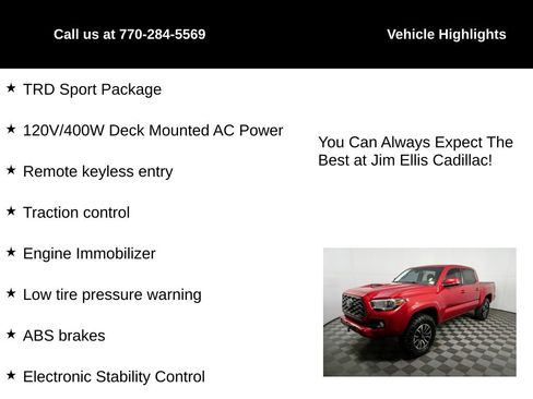 Used 2020 Toyota Tacoma TRD Sport image 5