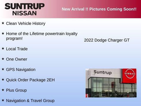 Used 2022 Dodge Charger GT w/ Plus Group RWD image 3