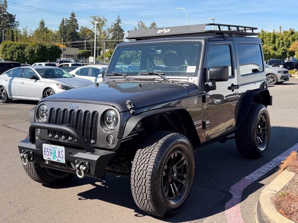 Used 2017 Jeep Wrangler Sport w/ Quick Order Package 24S AWD/4WD image 4