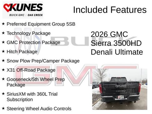 New 2026 GMC Sierra 3500 Denali Ultimate image 2
