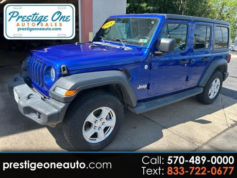 Used 2018 Jeep Wrangler Unlimited Sport S AWD/4WD image 1