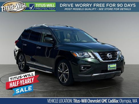 Used 2018 Nissan Pathfinder Platinum w/ Cargo Package AWD/4WD image 1