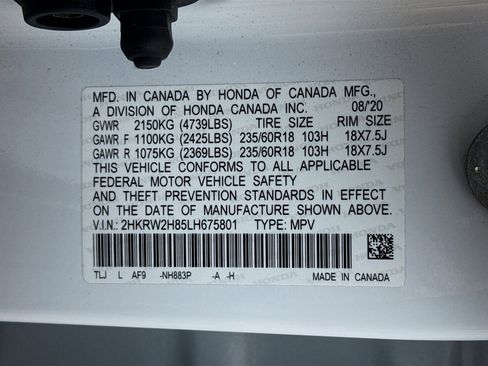 Used 2020 Honda CR-V EX-L image 30