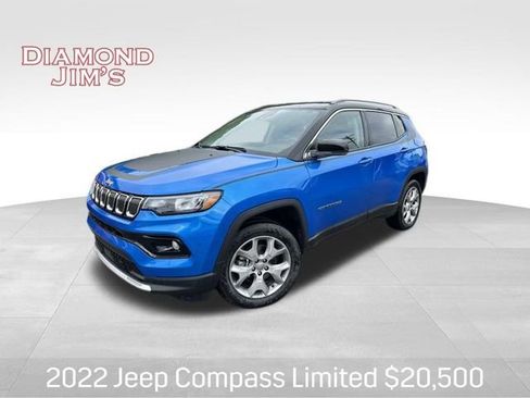 Used 2022 Jeep Compass Limited w/ Mopar Graphics Package image 1