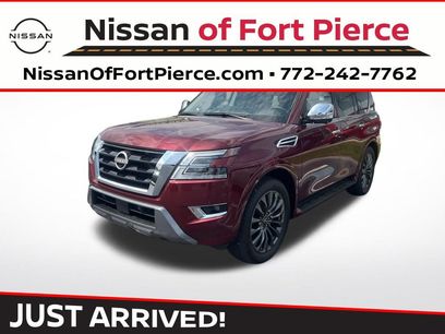 Certified 2024 Nissan Armada Platinum w/ Captain's Chairs Package