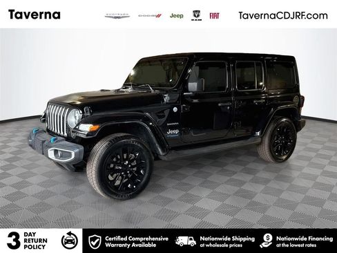 Used 2022 Jeep Wrangler Unlimited Sahara AWD/4WD image 1