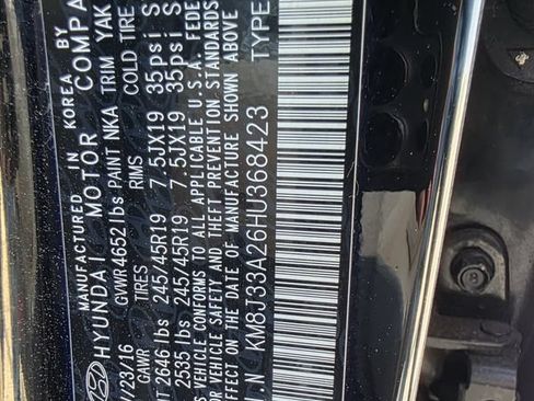 Used 2017 Hyundai Tucson Limited w/ Limited Ultimate Package 03 FWD image 35