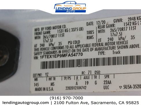 Used 2021 Ford F150 XLT w/ Trailer Tow Package image 24