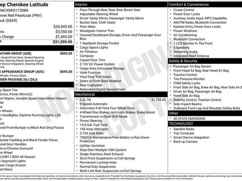 Used 2019 Jeep Cherokee Latitude w/ Cold Weather Group image 12