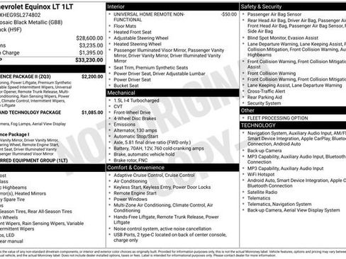 Used 2025 Chevrolet Equinox LT w/ Convenience Package II FWD image 5