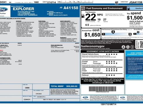 Used 2018 Ford Explorer XLT w/ Equipment Group 201A image 11