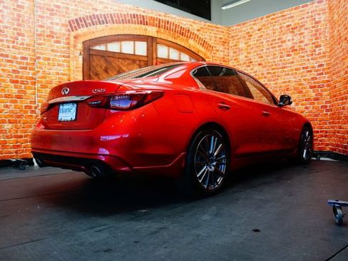 Used 2019 INFINITI Q50 Red Sport 400 w/ Proactive Package AWD/4WD image 3