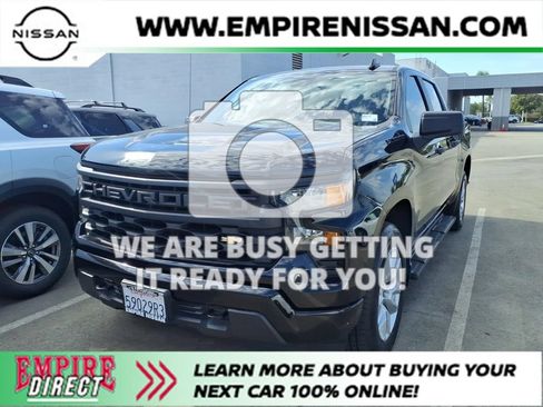 Used 2023 Chevrolet Silverado 1500 Custom w/ LPO, Dark Essentials Package RWD image 1