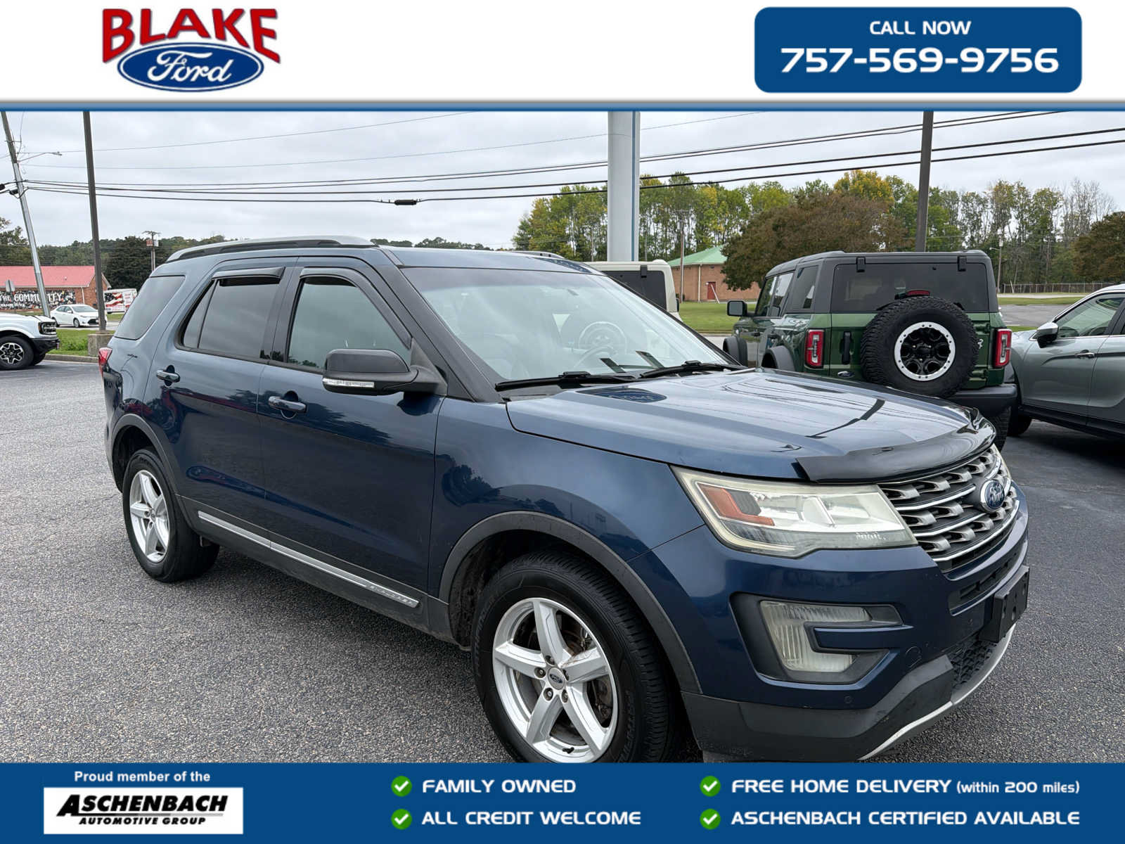 Used 2016 Ford Explorer XLT w/ Equipment Group 202A AWD/4WD image 1
