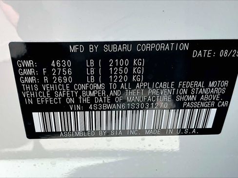 New 2025 Subaru Legacy Limited image 18