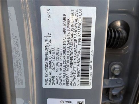 New 2025 Honda Accord SE image 16