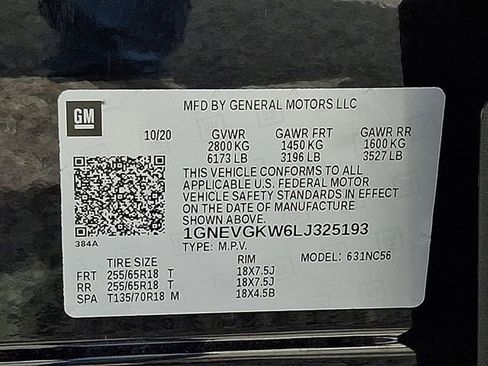 Used 2020 Chevrolet Traverse LT w/ Driver Confidence II Package AWD/4WD image 27