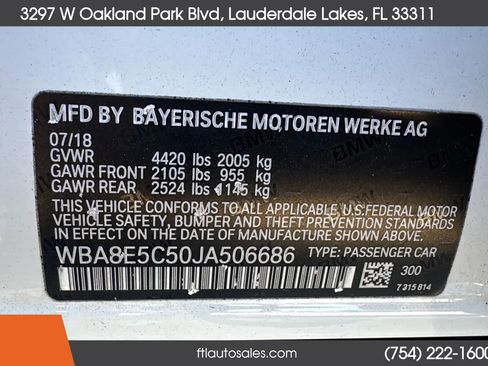 Used 2018 BMW 328d 328d Sedan 4D w/ Convenience Package image 71