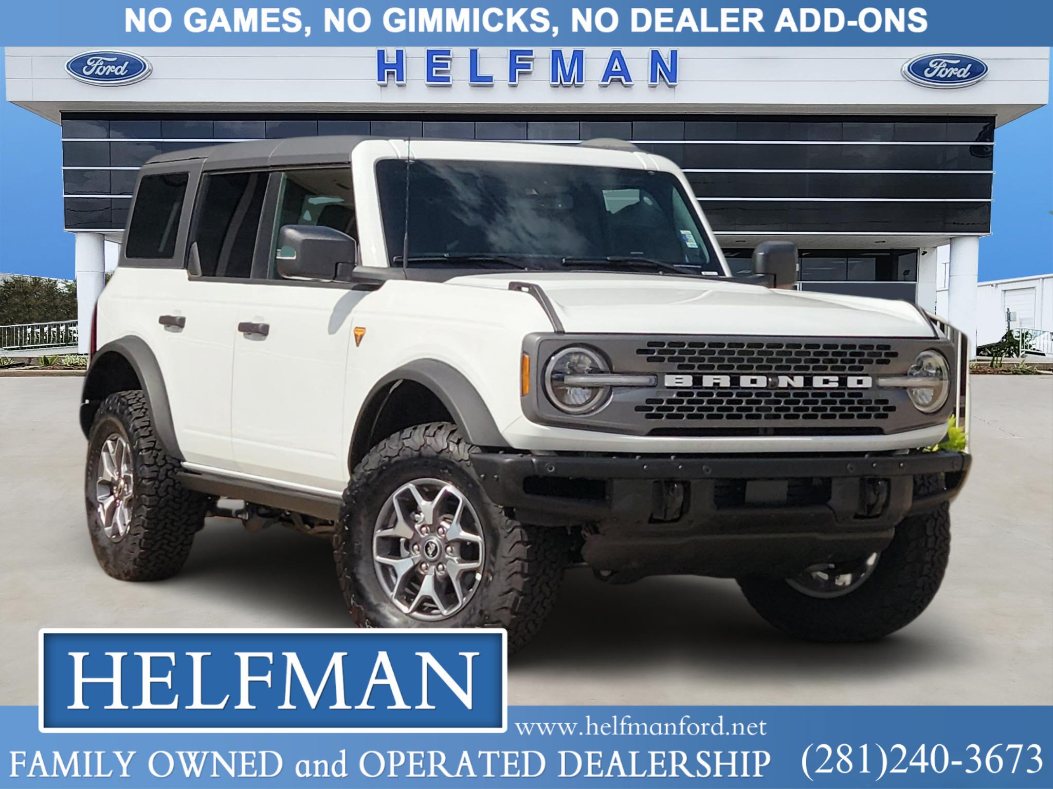 Used 2025 Ford Bronco Badlands AWD/4WD image 1
