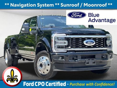 Certified 2025 Ford F450 Platinum w/ FX4 Off-Road Package AWD/4WD image 1