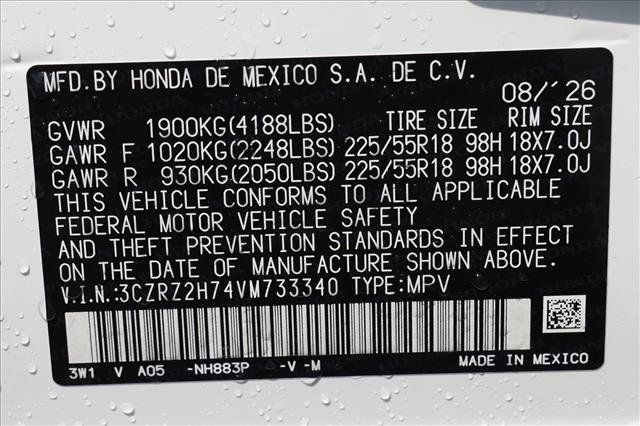 New 2027 Honda HR-V EX-L image 25