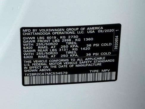 Used 2021 Volkswagen Atlas SEL image 30