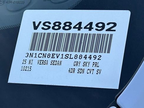 New 2025 Nissan Versa SV w/ Trunk Package image 20