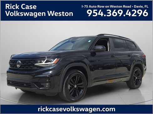 Used 2023 Volkswagen Atlas SEL R-Line AWD/4WD image 1