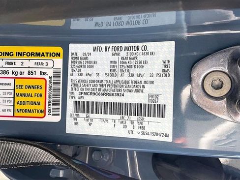 Certified 2024 Ford Bronco Sport Outer Banks w/ Tech Package image 34