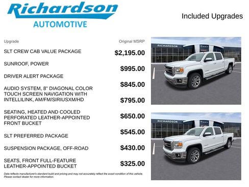 Used 2014 GMC Sierra 1500 SLT w/ SLT Crew Cab Value Package image 6